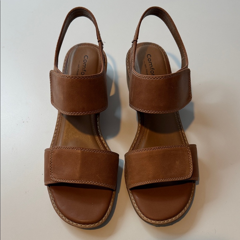 Comfortiva Brown Sandals